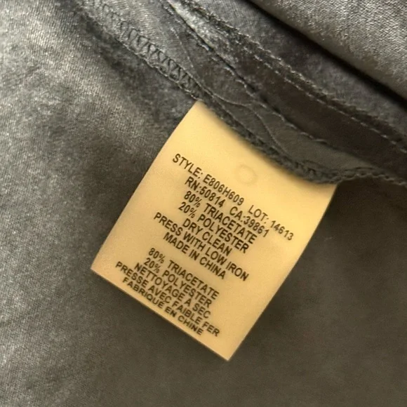 $420 Elie Tahari Elegant Size 2 Navy Blue V Neck Women's Dress - Picture 3 of 10